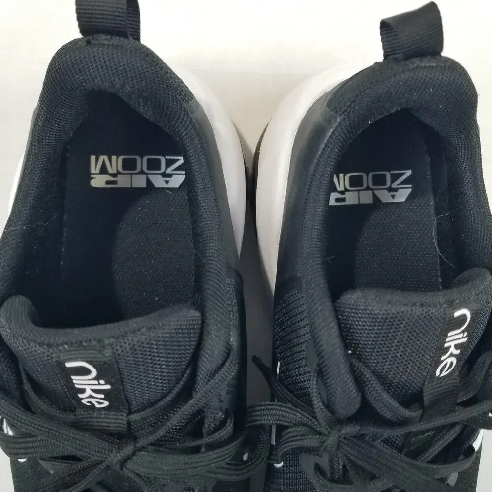 Nike Air Zoom Running Shoes Womens Size 10 Black White Sneakers FZ1689-003
